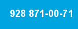 928 871-00-71 928 871-00-71